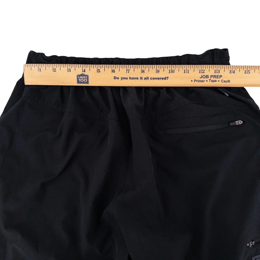 LOT OF 2 ZOIC Mens Large Mountain Biking Shorts Black MTB Trail Cycling No Liner